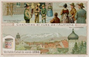 Kerstspel in Vorarlberg en uitzicht op Bregenz