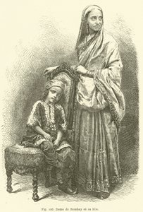 Dame van Bombay en haar dochter
