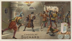 Nederlaag van de aanval van de Savoyards op Genève, 21 december 1602 door European School