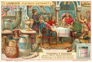 Drinkpartij in Duitsland ten tijde van Karel de Grote door European School