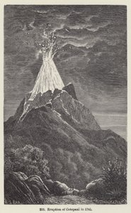 Uitbarsting van Cotopaxi in 1741 door European School