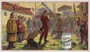 Executie, China, 1900 door European School