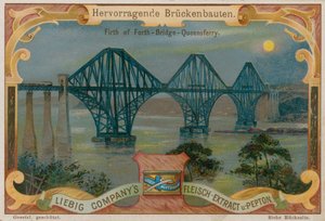 Forth Bridge over de Firth of Forth, Schotland