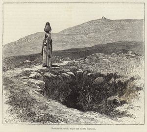 Bron van Jacob, aan de voet van de berg Garizim