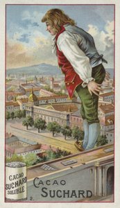 Gulliver verkent de stad Lilliput