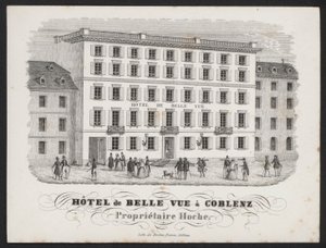 Hotel De Belle Vue, Koblenz