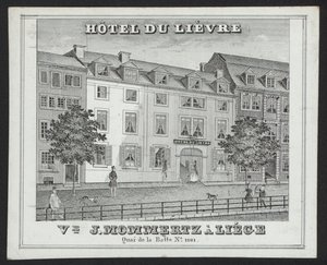 Hotel Du Lievre, J Mommertz, Luik door European School