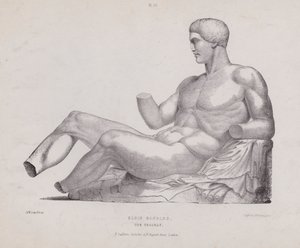 Illustratie voor De Anatomie van de Externe Vormen van de Mens: Elgin Marbles, De Theseus door European School