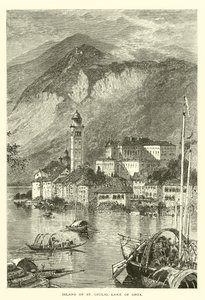 Eiland van St Giulio, Meer van Orta