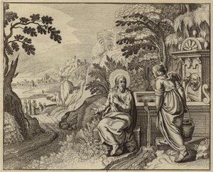 Jezus Christus en de vrouw van Samaria