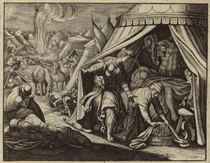 Judith met het onthoofde hoofd van Holofernes door European School