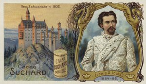 Koning Ludwig II van Beieren en Kasteel Neuschwanstein door European School