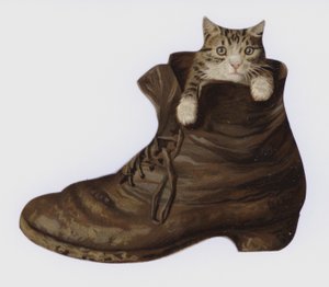 Kitten in een laars door European School