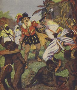 Klaus Störtebeker (kleurenlitho) door European School