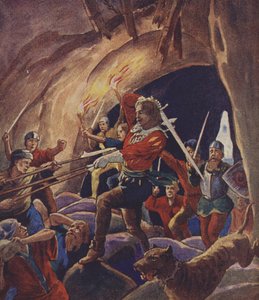 Klaus Störtebeker (kleurenlitho)