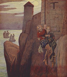 Klaus Störtebeker (kleurenlitho) door European School