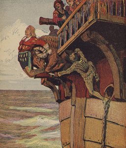 Klaus Störtebeker (kleurenlitho) door European School