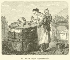 De cangue, Chinese straf