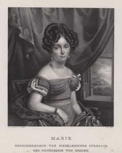 Marie, Groothertogin van Mecklenburg-Strelitz door European School
