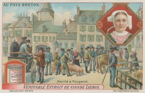 Markt in Plougastel door European School
