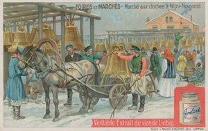 Klokkenmarkt in Nizjni Novgorod door European School