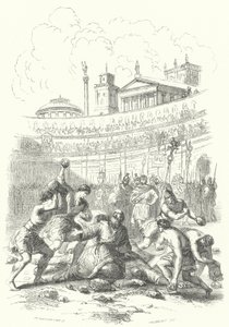 Martelaarschap van de eerste christenen door de Romeinen