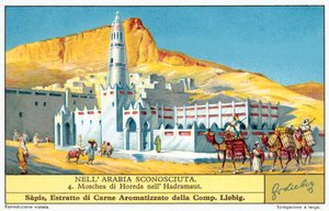 Moskee van Horeda in Hadhramaut door European School