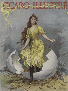 Paasei. Omslag van Le Figaro Illustre, april 1893