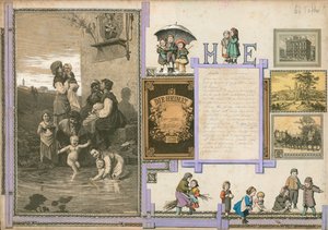 Pagina uit Sammelsurium Deel IV (gedrukt materiaal)