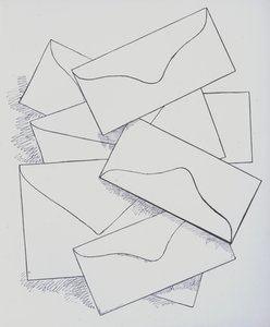 Pagina uit boek om een persoonlijke verzameling van wapenschilden en monogrammen te bewaren
