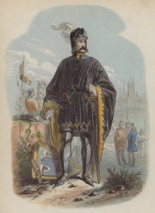 Philip van Artevelde, Vlaamse patriot en rebel (gekleurde gravure) door European School