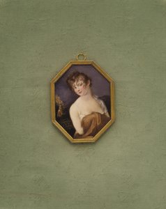 Portret van een onbekend meisje door European School
