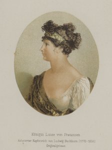 Koningin Luise van Pruisen, gemalin van koning Frederik Willem III