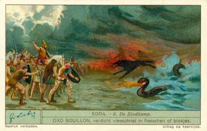 Ragnarok (chromolitho) door European School