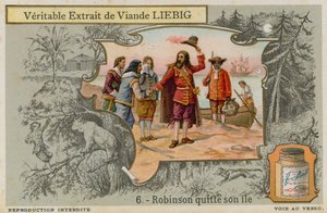 Robinson Crusoe verlaat het eiland door European School