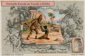 Robinson Crusoe met Vrijdag door European School