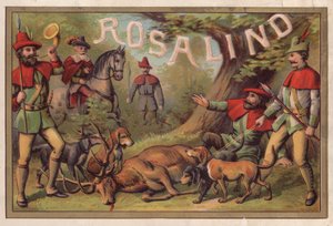 Rosalind (chromolitho) door European School
