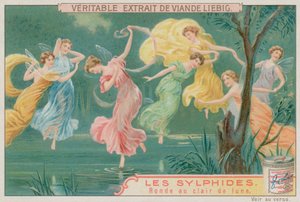 Sylfen Dansen in het Maanlicht door European School