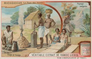 Het land van de Hova: Een smederij, een weefgetouw en het Madagaskische platteland