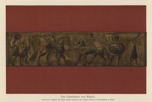 De Vace Riemplaat (kleurenlitho) door European School