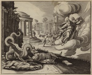Het beest uit de afgrond doodt de twee getuigen voordat ze naar de hemel worden geroepen door European School
