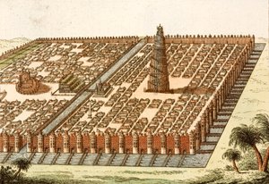 Toren van Babel, Koninklijk Paleis en Hangende Tuinen van Babylon door European School