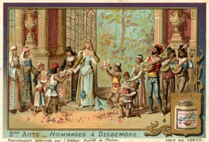 Hulde aan Desdemona door European School