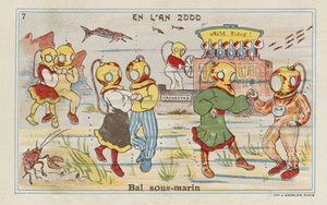 Onderwaterbal in het jaar 2000 door European School