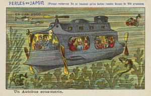 Onderwaterbus in het jaar 2000 door European School