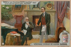 Verdi en Boito Componeren Falstaff door European School