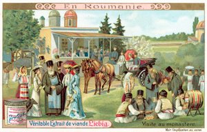 Bezoek aan een klooster in Roemenië door European School