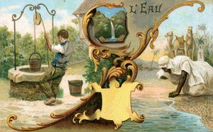 Water, 1899 door European School