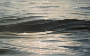 Into The Light, 2023 (olieverf op doek) door Eva Volf