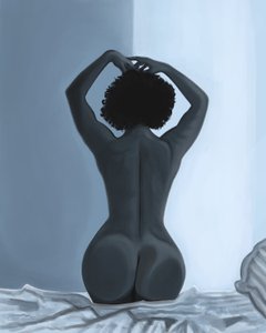 Naakt, Brooklyn (digitale kunst)